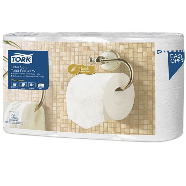 TORK Extra Soft Toilet Roll 4Ply Premium