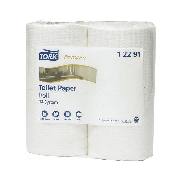 TORK Premium Toilet Paper Roll T4 System
